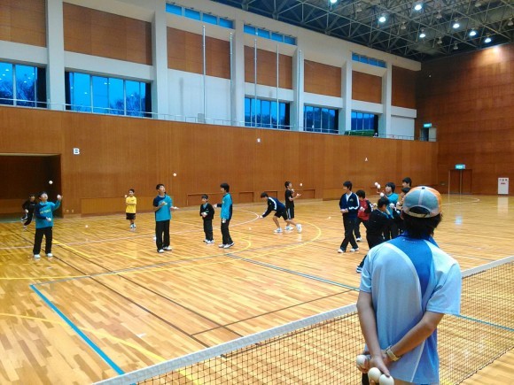 ソフトテニス練習会・エナミ塾3
