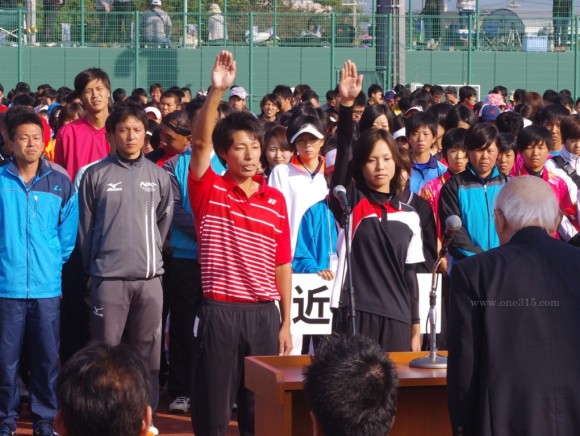 全日本ソフトテニス選手権大会天皇杯皇后杯2015@滋賀　大会1日目