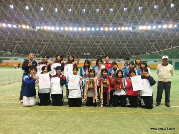 高校ソフトテニス　滋賀県秋季大会2014