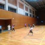 ソフトテニス練習会 2015.11.21　土曜日