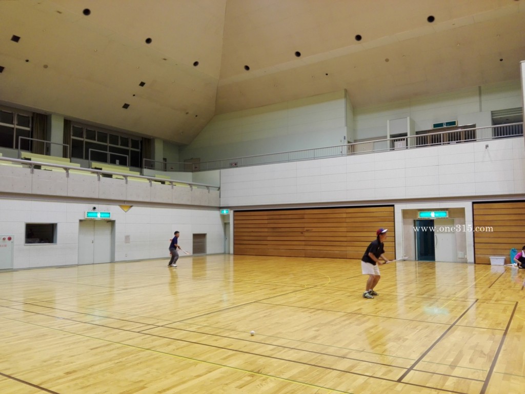 東近江市布引体育館　ソフトテニス