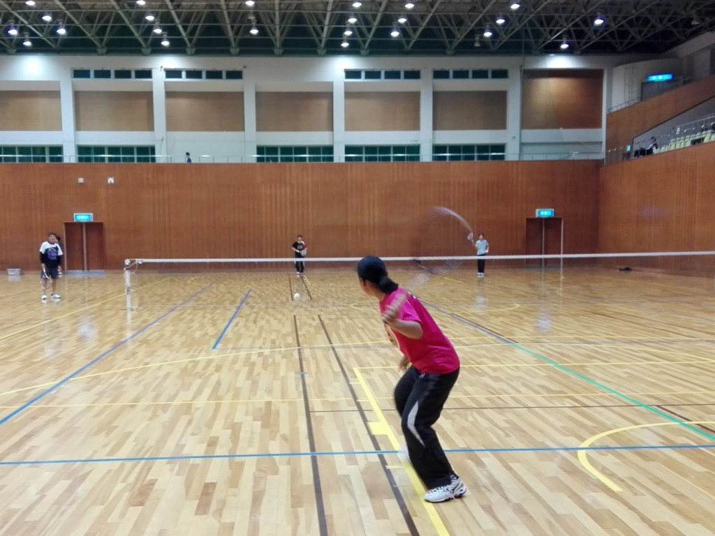 ソフトテニス練習会　滋賀県近江八幡市