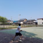 プラスワン・ソフトテニス練習会、草刈り　2016/05/21