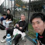 ソフトテニス練習会　2017/04/05（水）大阪と兵庫から来てくださいました。