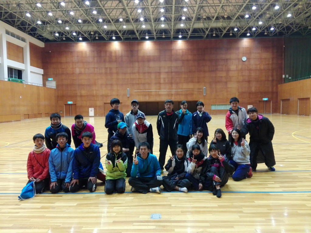 2017/12/26(火)　ソフトテニス練習会＠滋賀県近江八幡市