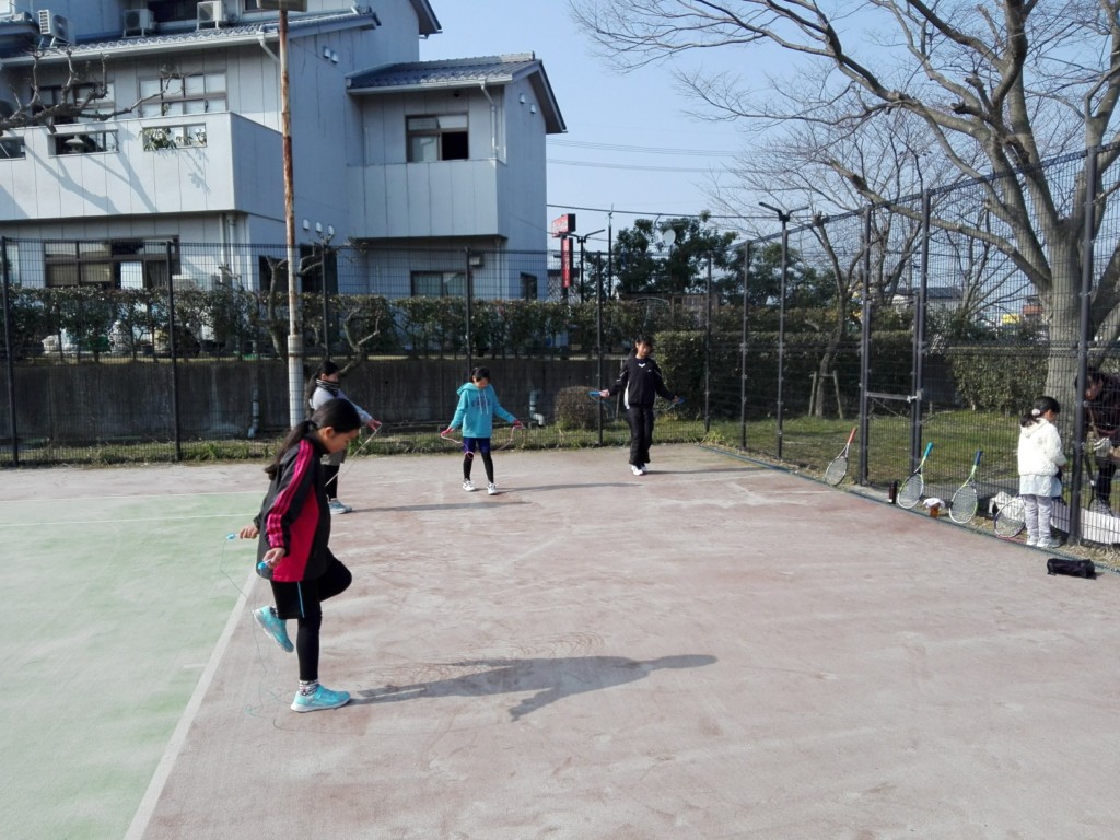2018/02/24(土)午前　ソフトテニス練習会・未経験者～