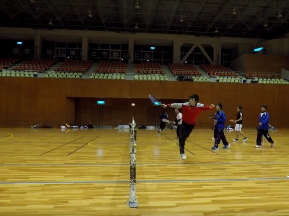 2018/03/06(火)　ソフトテニス練習会＠滋賀県近江八幡市