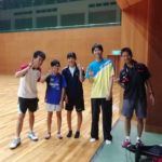 2018/06/19(月)　プラスワン・ソフトテニス練習会
