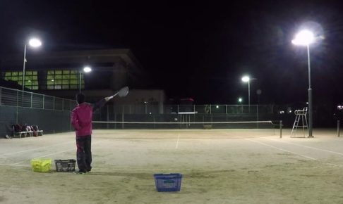 2018/12/03(月)　ソフトテニス出張個人レッスン@近江八幡市　プラスワン