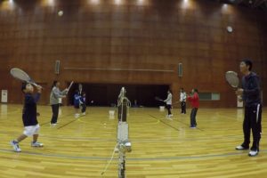 2018/12/19(水)　ソフトテニス　初級者練習会　プラスワン　滋賀県近江八幡市