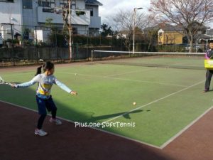 ソフトテニス練習会　未経験～の練習会　2016/12/24（土）