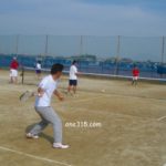 滋賀県野洲市ソフトテニス大会・秋の個人戦2009順延