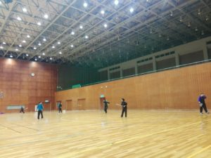 2018/01/08(月) ソフトテニス練習会@滋賀県近江八幡市