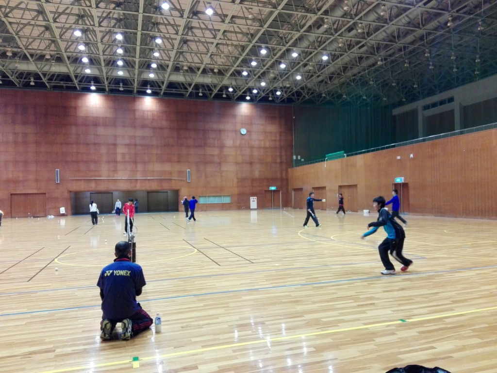 2018/01/16(火)　ソフトテニス練習会＠滋賀県近江八幡市