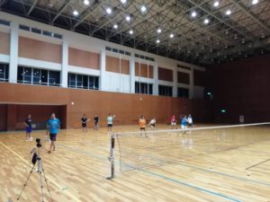 2018/08/28(火)　練習会　プラスワン・ソフトテニス