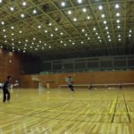 2019/01/21(月)　ソフトテニス練習会@近江八幡市