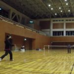 2019/02/18(月)　ソフトテニス練習会@滋賀県近江八幡市
